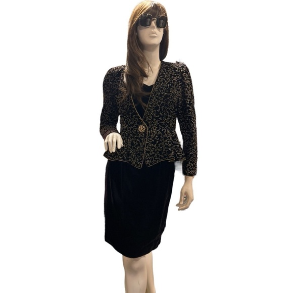 Vintage Nah Nah Collection 2 Piece Jacket & Dress - Picture 4 of 5